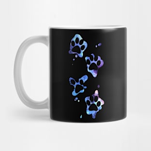 Galaxy Splat Paws Mug